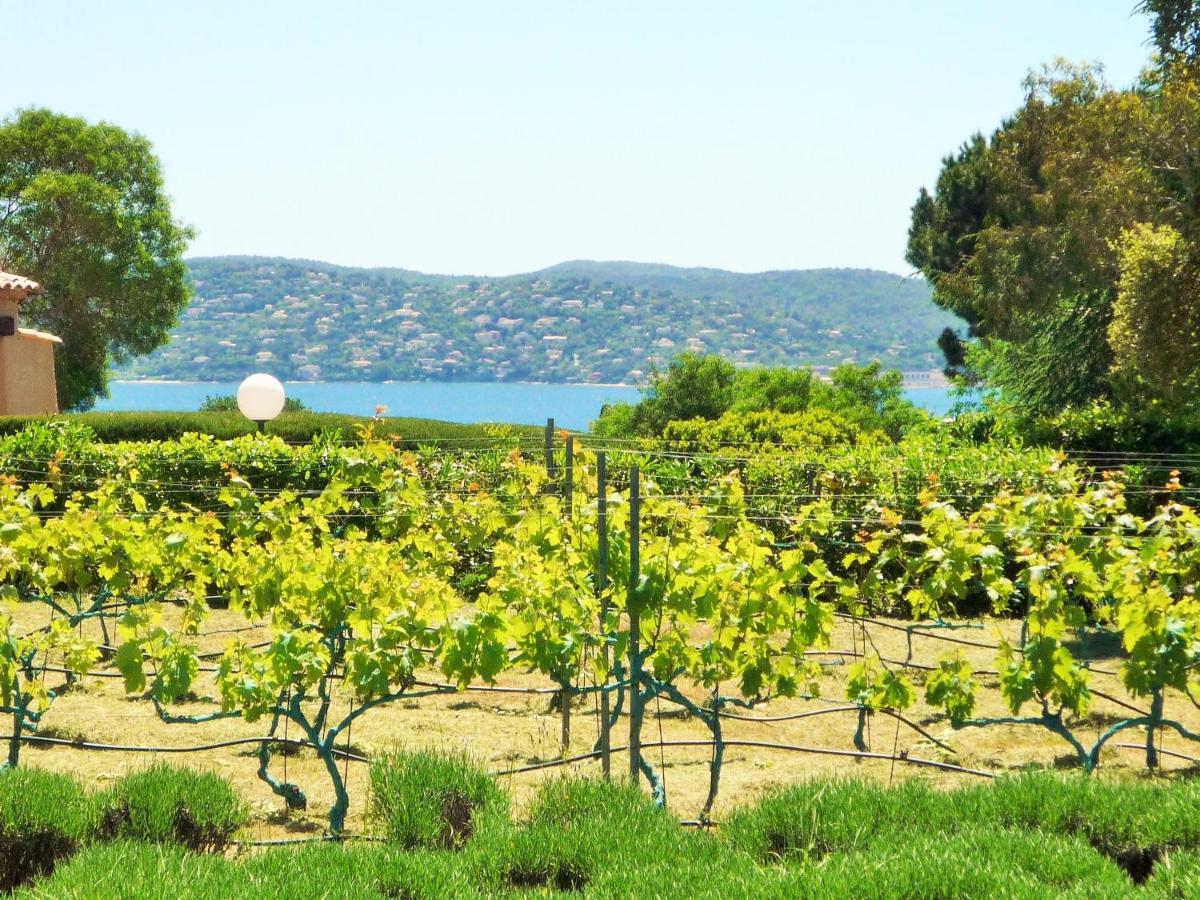 Lovely "Provence" Villa With Sea View, Private Heated Pool, Airco And Beautiful Garden Grimaud Eksteriør bilde