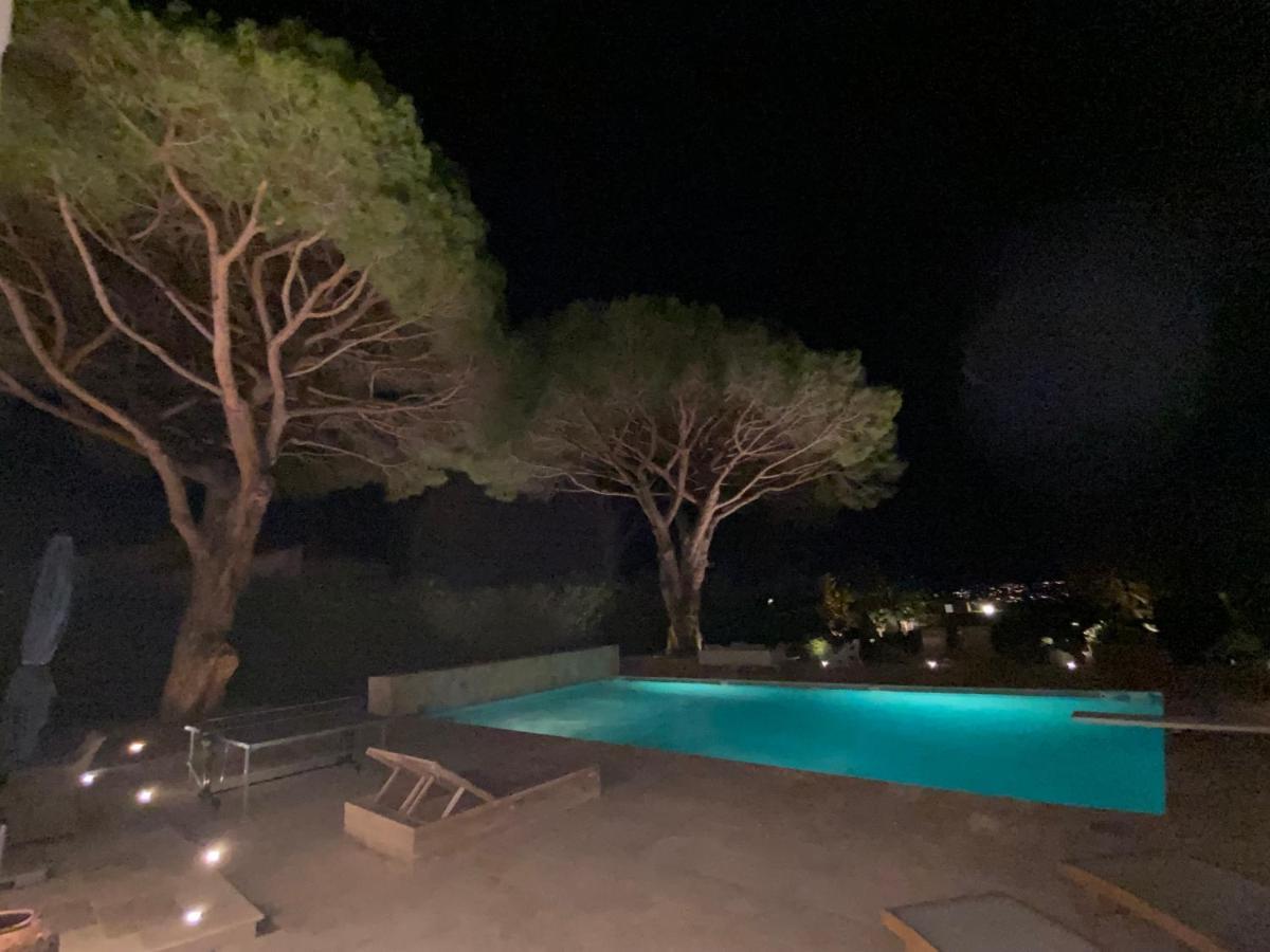 Lovely "Provence" Villa With Sea View, Private Heated Pool, Airco And Beautiful Garden Grimaud Eksteriør bilde