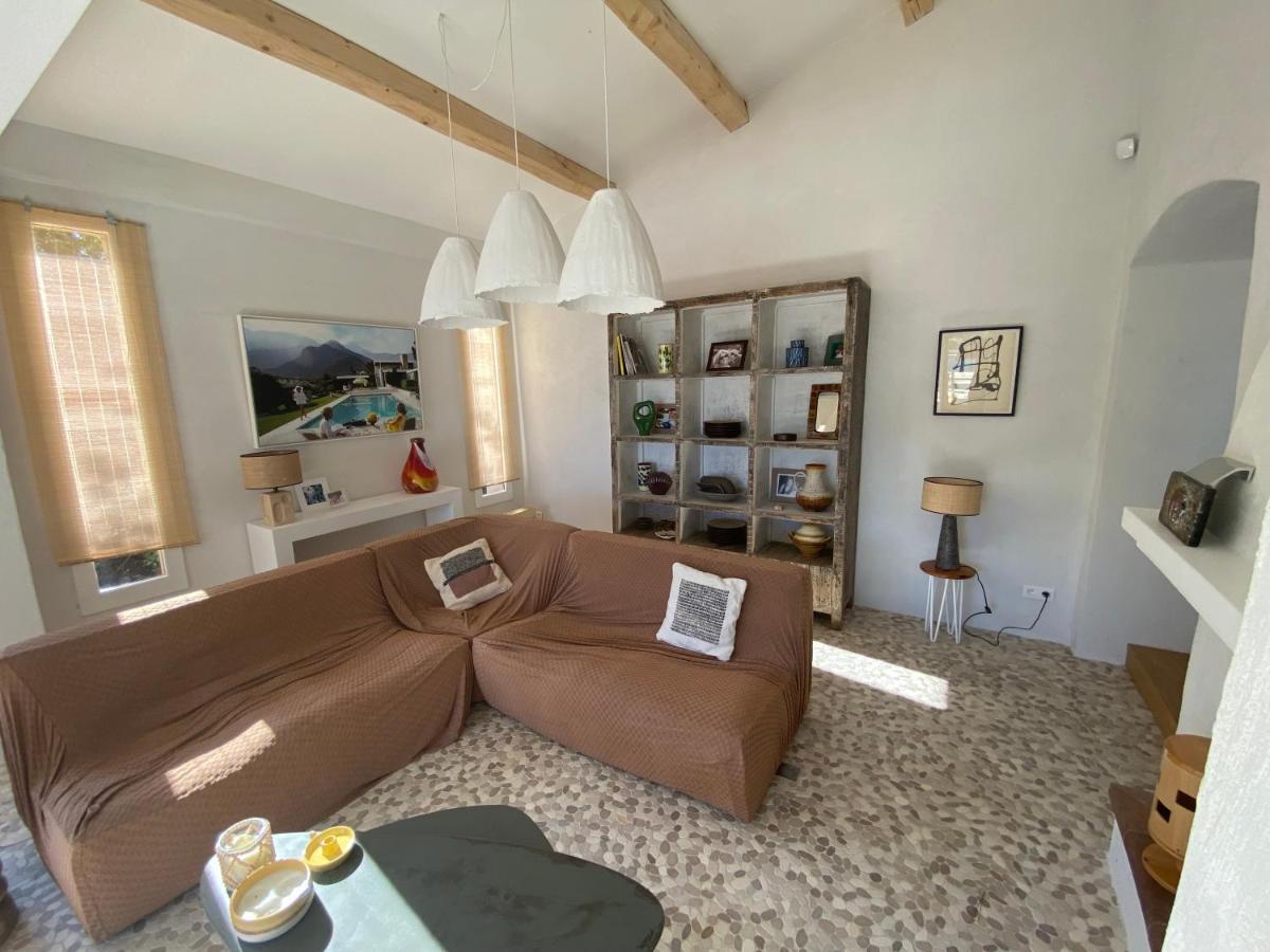 Lovely "Provence" Villa With Sea View, Private Heated Pool, Airco And Beautiful Garden Grimaud Eksteriør bilde
