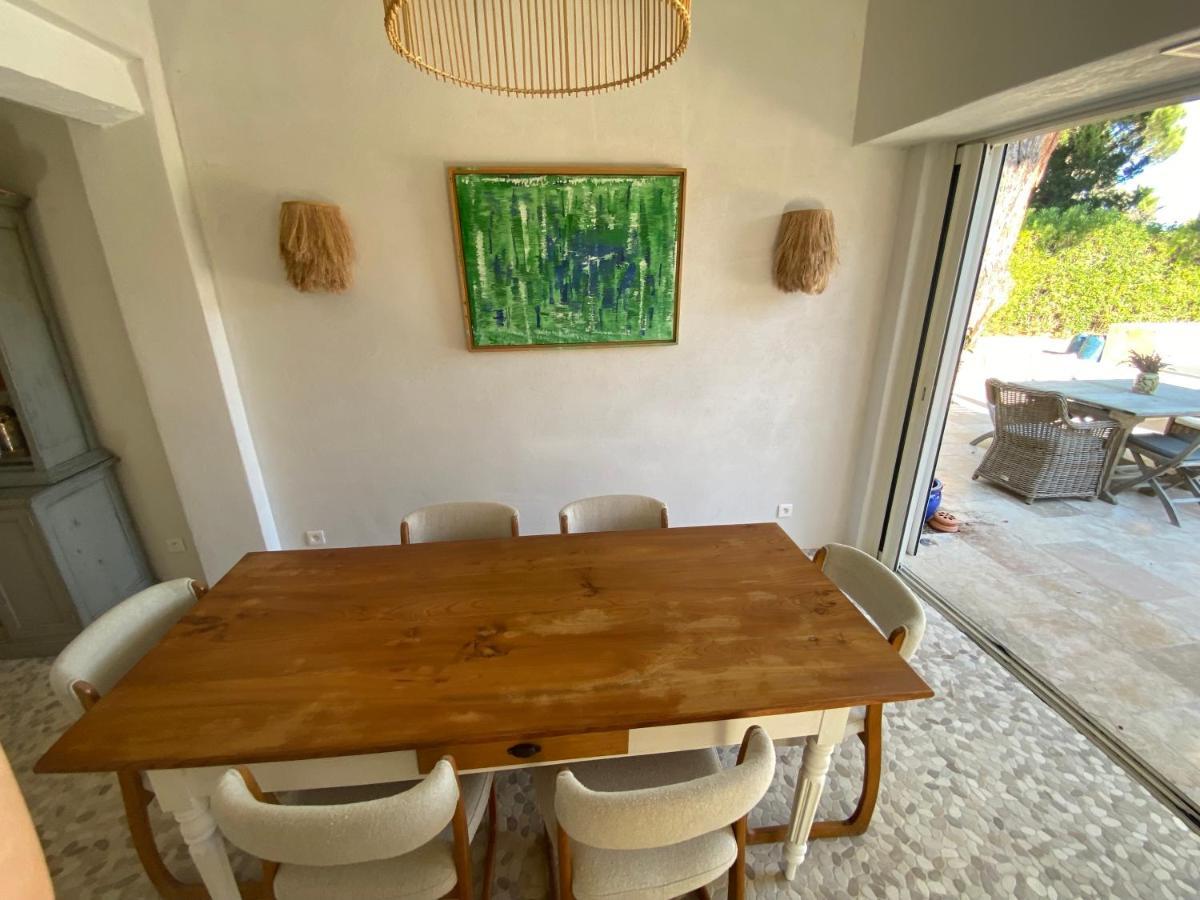 Lovely "Provence" Villa With Sea View, Private Heated Pool, Airco And Beautiful Garden Grimaud Eksteriør bilde