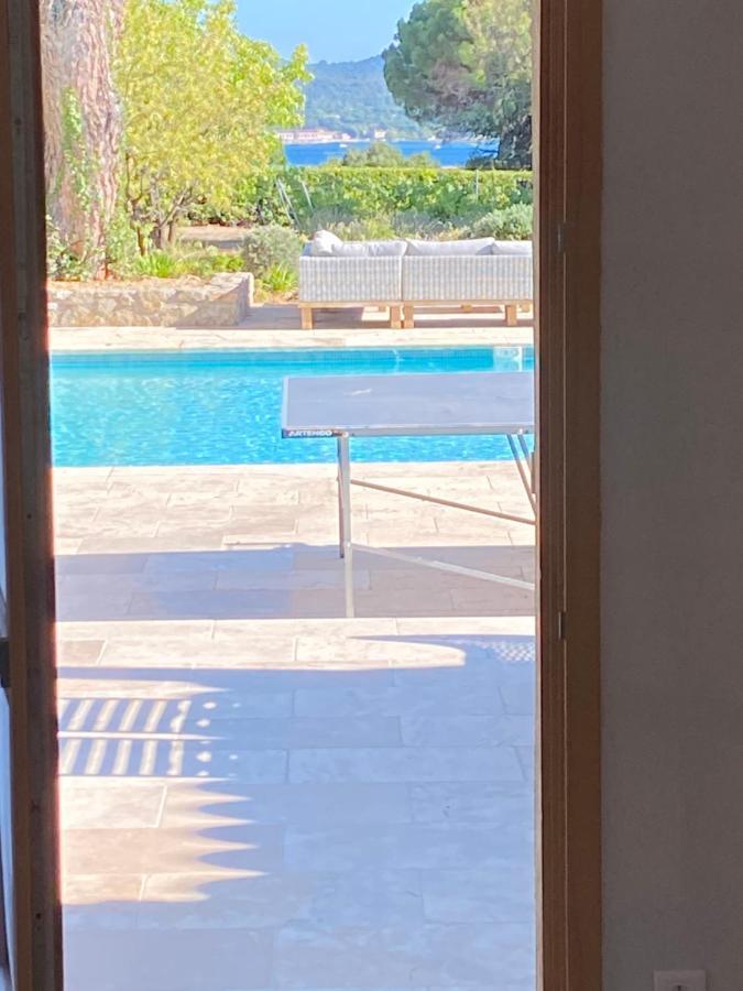 Lovely "Provence" Villa With Sea View, Private Heated Pool, Airco And Beautiful Garden Grimaud Eksteriør bilde