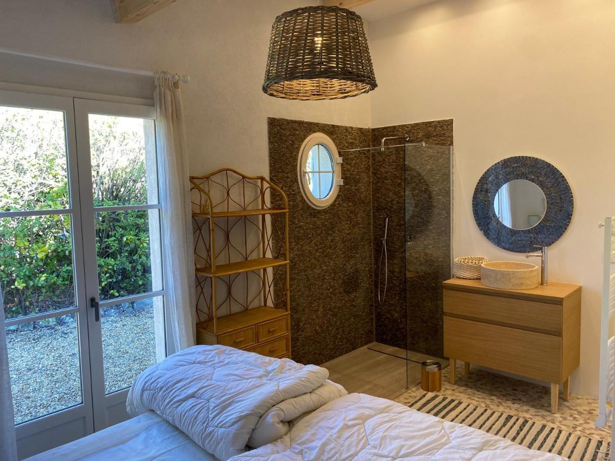 Lovely "Provence" Villa With Sea View, Private Heated Pool, Airco And Beautiful Garden Grimaud Eksteriør bilde