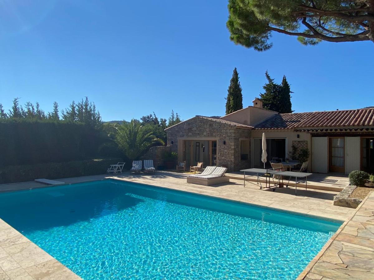 Lovely "Provence" Villa With Sea View, Private Heated Pool, Airco And Beautiful Garden Grimaud Eksteriør bilde