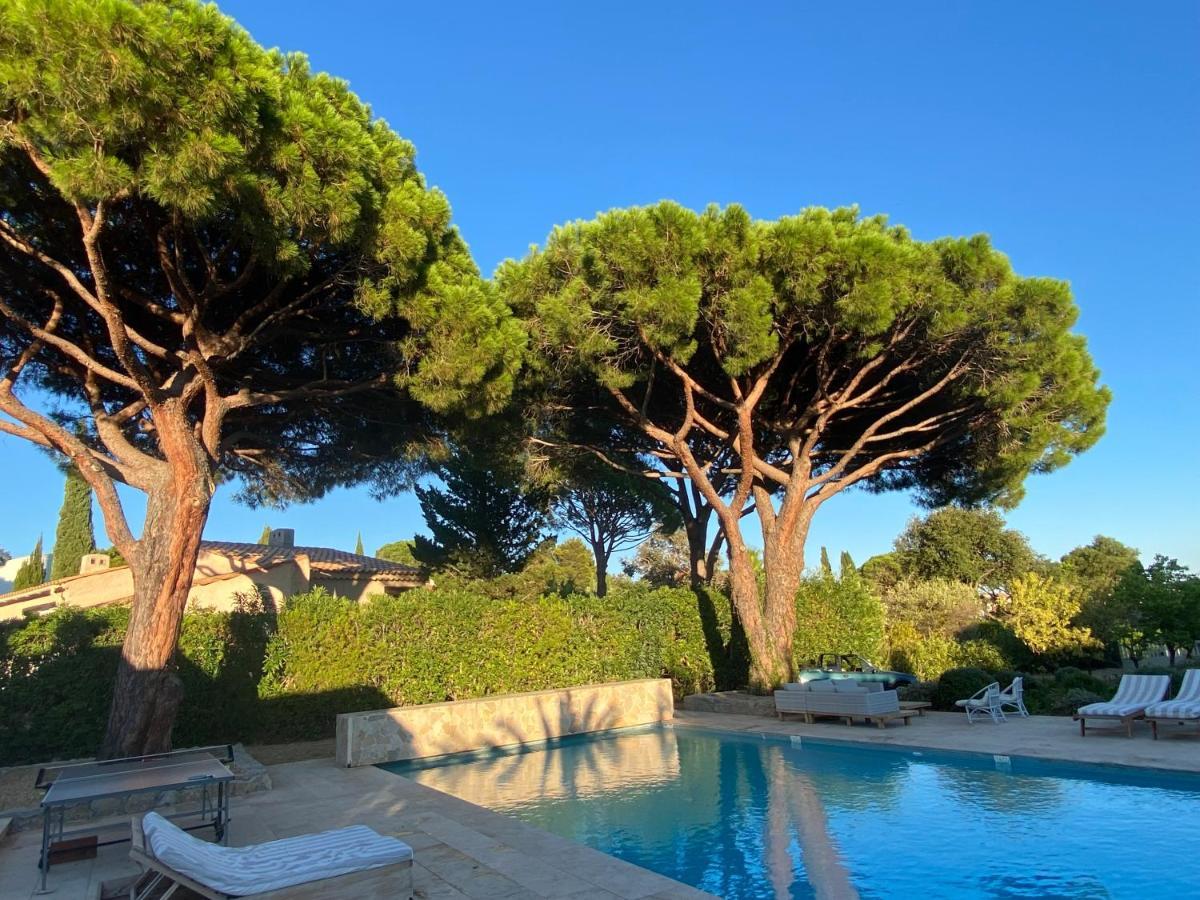 Lovely "Provence" Villa With Sea View, Private Heated Pool, Airco And Beautiful Garden Grimaud Eksteriør bilde
