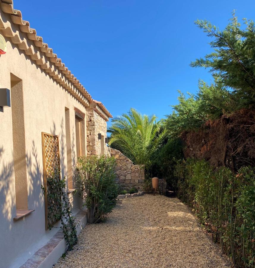 Lovely "Provence" Villa With Sea View, Private Heated Pool, Airco And Beautiful Garden Grimaud Eksteriør bilde